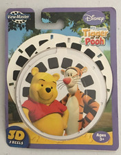 Disney My Friends Tigger  Pooh 3D View-Master 3 Reel Packet NEW SEALED
