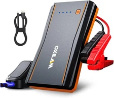 Jump Starter, 4000A Peak Car Battery Jumper Cables Portable, Up to 10L Gas 12V