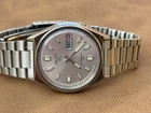 Vintage Seiko 5 Automatic Silver Dial Spare/Repair (453)