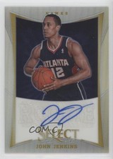 2012-13 Panini Select Silver Prizm 130/199 John Jenkins #195 Auto 1k5