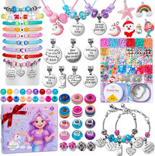 Charm Bracelet Making Kit - 1400 Pcs Jewelry Making Kit for Beginners