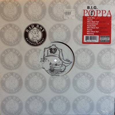 Notorious B.I.G. - Big Poppa / Who Shot Ya? / Achtung - Vinyl Schallplatte (12'') - sehr guter Zustand+