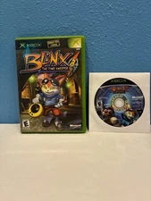 Xbox Original Blinx The Time Sweeper And Blinx 2 Games Case Manual Tested