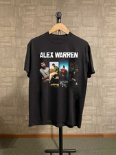 Alex Warren Black Cotton All size S-5XL Unisex S-5XL T-shirt HOT HD904