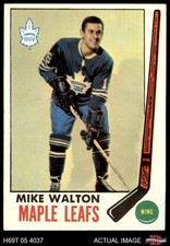 1969 Topps #50 Mike Walton Maple Leafs 4 - VG/EX
