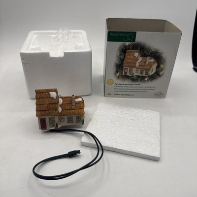 Dept 56 The Cottage Of Bob Cratchit And Tiny Tim #98745 Dickens Village Series