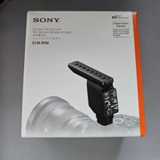 Sony ECM-B1M Camera-Mount Digital Shotgun Microphone for Sony Cameras Unopened