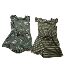 Girls Size 6 Lot of 4 Rompers Shirt Jeans OshKosh Old Navy btween