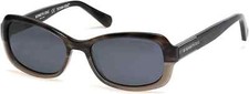 Kenneth Cole New York KC7241 03D Black Polarized Sunglasses Frame 53-17-140