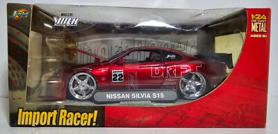 ミニカー NISSAN SILVIA S15 Import Racer! Jada 1:24 Import Racer Nissan Silvia S15 | eBay