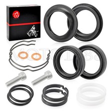 Front Fork Dust Oil Seals Rebuild Kit 39mm For Sportster XL883 XL1200 FXD Dyna