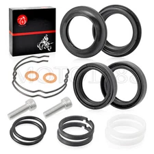 Front Fork Dust Oil Seals Rebuild Kit 39mm For Sportster XL883 XL1200 FXD Dyna 