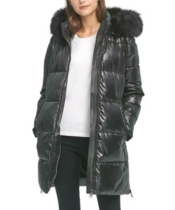 dkny black coat