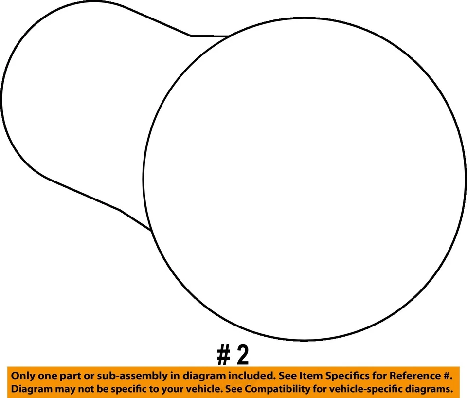 Лампа городская наружная Ram Chrysler 2015 ProMaster от оригинального производителя 68150123AA - Изображение 2 из 2