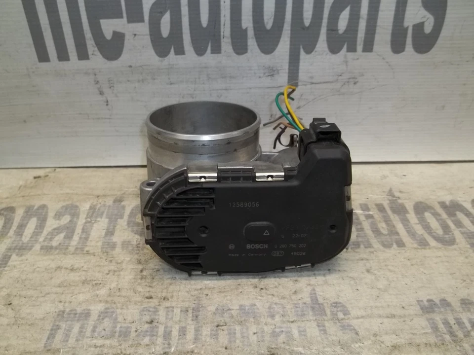 04-08 CADILLAC CTS STS SRX BUICK ALLURE OEM CUERPO DEL ACELERADOR Y CONECTOR 12589056 Foto 3 de 4