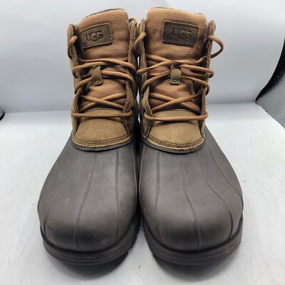 UGG Gatson Mens 9 Brown Mid Boots Chestnut Waterproof Leather Casual 1123671 UGG Gatson Mens 9 Brown Mid Boots Chestnut Waterproof  main image 2
