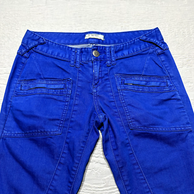 EUC Free People skinny Jeans Blue color size 26 Free People Womens Size 24 Stretchy Light Wash Blue Jeans  main image 2