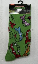 Teenage Mutant Ninja Turtles TMNT Socks Funny Humor Crew Size 6-12 Odd Sox Fun
