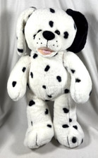 2011 BAB BUILD A BEAR DALMATIAN DOG WITH BLACK EAR PLUSH RETIRED