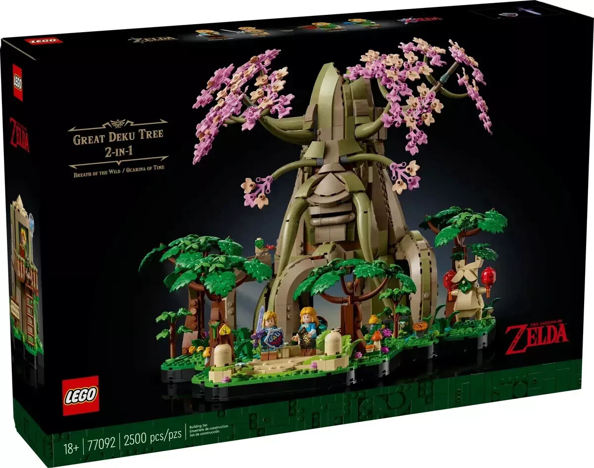 LEGO Legend Of Zelda Great Deku Tree 2-in-1 Nintendo FIGURE SET