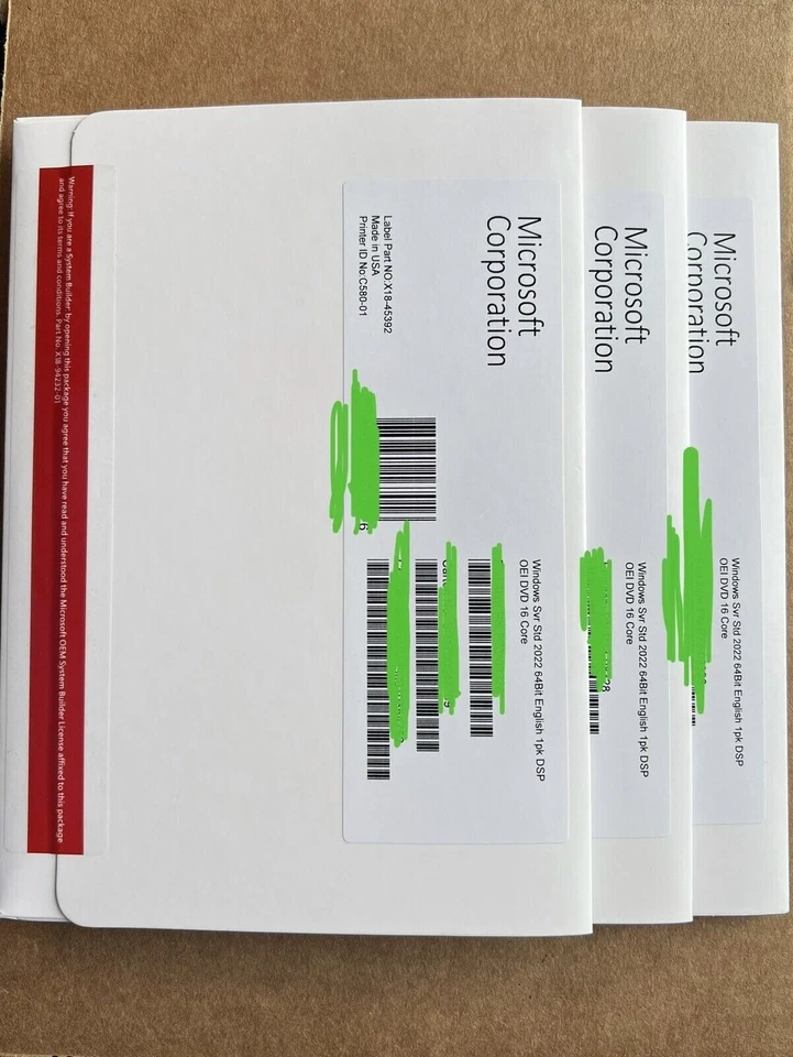 Microsoft Windows Server 2022 Standard 64-bit License & DVD 16 Core - Image 2 of 4