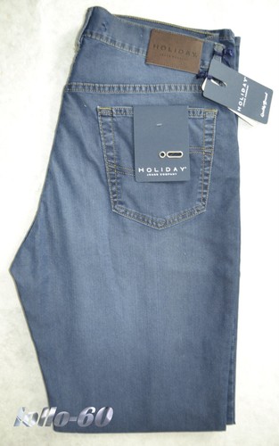 Jeans uomo Taglia 46 48 50 52 54 56 58 60 HOLIDAY elasticizzato tela  leggera | eBay