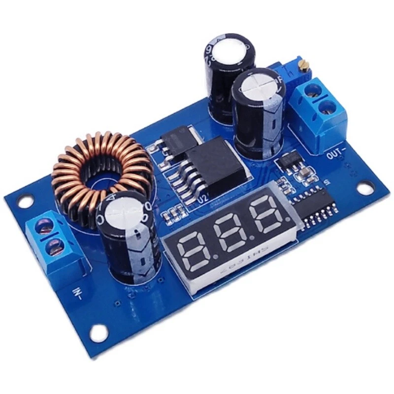 Convertidor digital LED DC-DC Boost Step Up Volt 5V-36V a 6V 9V 12V 24V 36V 48V Foto 4 de 4