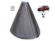 Schaltmanschette Schaltsack Fur Mazda CX-5 2012-2014 Leder Naht Weiss