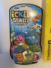 2 Zing Ickee Stikeez Cosmic Critterz Suction Cup stickers w/3 Podz Series 1 NIP — photo 2