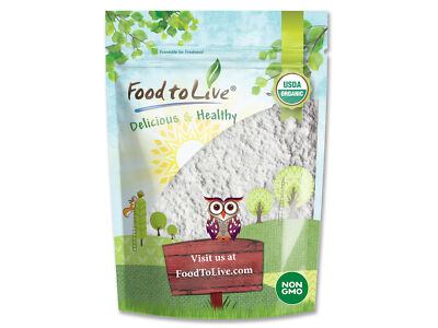 Organic Potato Starch - Unmodified Powder, Non-GMO, Pure Flour, Kosher, Bulk