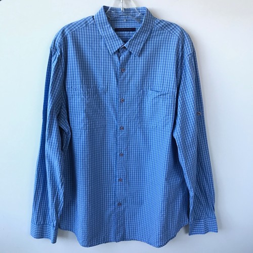 Elie Tahari Plaid Button Front Cotton 