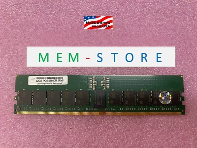 32GB DDR5-5200 ECC RDIMM RAM Compatible w/ Supermicro H13DSG-O-CPU Motherboard