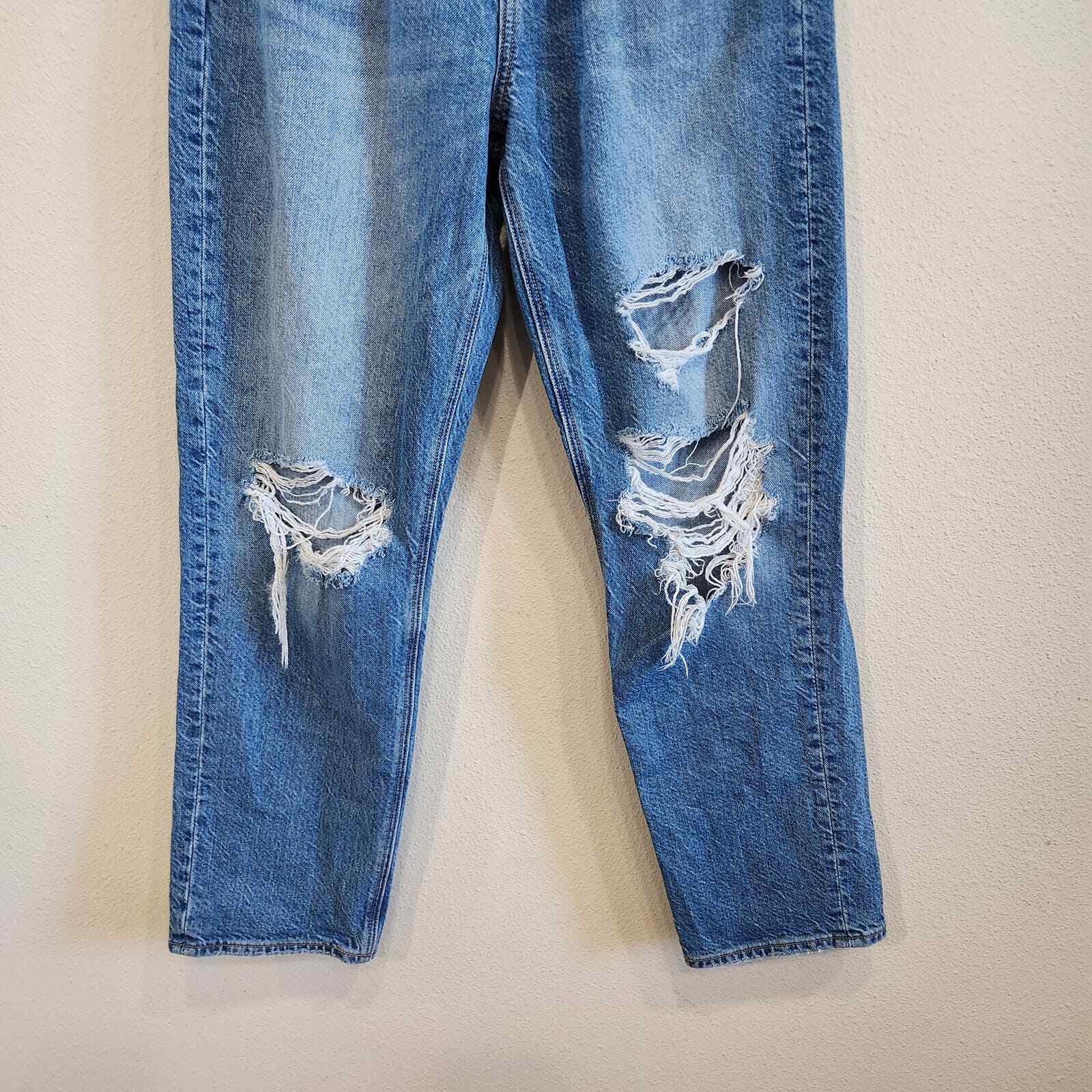 American Eagle AE 90s Boyfriend Jeans Blue Denim … - image 2