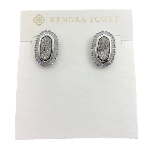 Kendra Scott Gold Danielle Earrings in Watercolor Illusion