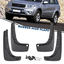 4Pcs/set Mud Splash Guard Flaps Mudguard for 2001 2002 2003 04 05 Toyota RAV4