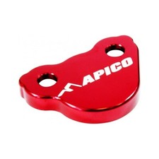 Apico Rear Brake Reservoir Cover Cap - HONDA CRF R X L 250 450 2004-2025 - RED