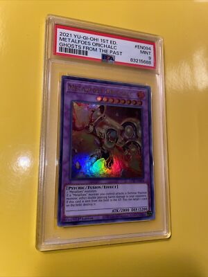 YuGiOh METALFOES ORICHALC #GFTP-EN094🔥PSA 9 MINT🔥1st EDITION