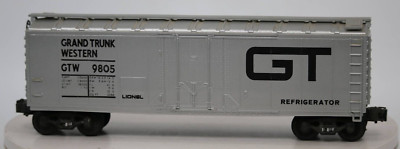 Lionel 6-9805 Grand Trunk Western Std. O Reefer No Box C7 O Gauge 1:48 Scale