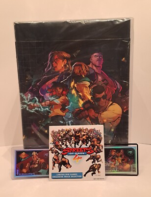 Streets of Rage 4 Limited Collector s Edition - PS4 - Limited Run -w/cards & CD
