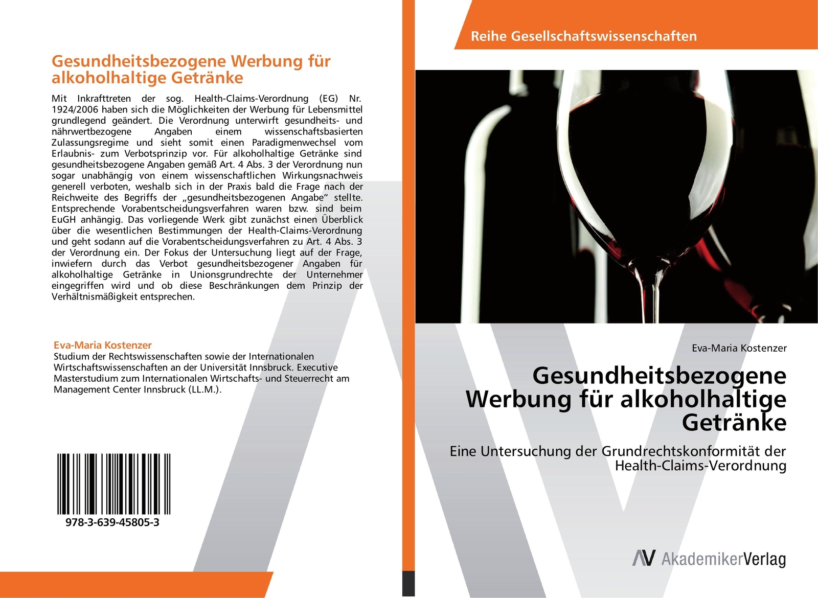 Thumbnail - Eva-maria Kostenzer | Gesundheitsbezogene Werbung Für Alkoholhaltige