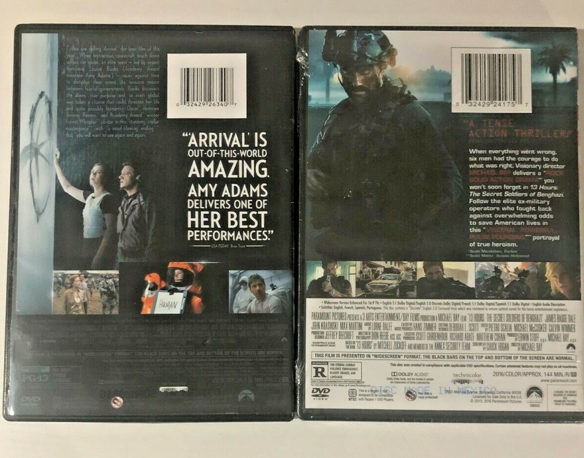 DVD Set - ARRIVAL & 13 HOURS | eBay
