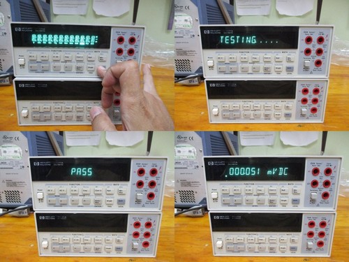 Hewlett packard HP Agilent 34401A, Digital Multimeter as photo, sn: dφm . - Picture 12 of 12