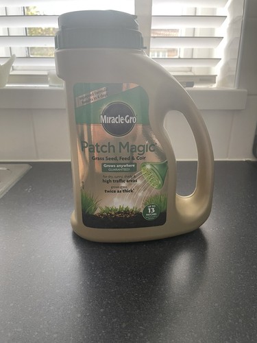 Miracle-Gro Patch Magic Gras Samen Futter Kokos Rasen Patchkrug 1015G