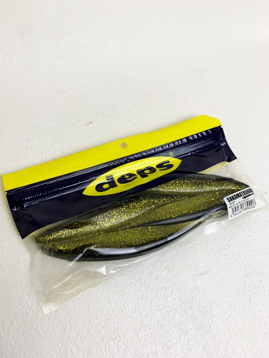 deps Sakamata Shad 6inch Soft Plastic Fluke Jerkbait New in package from Japan