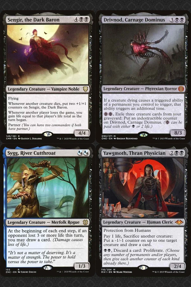 Toxrill, the Corrosive Commander Deck Tokens Magic MTG Ready-to-Play EDH Alt Art - Image 2 of 4