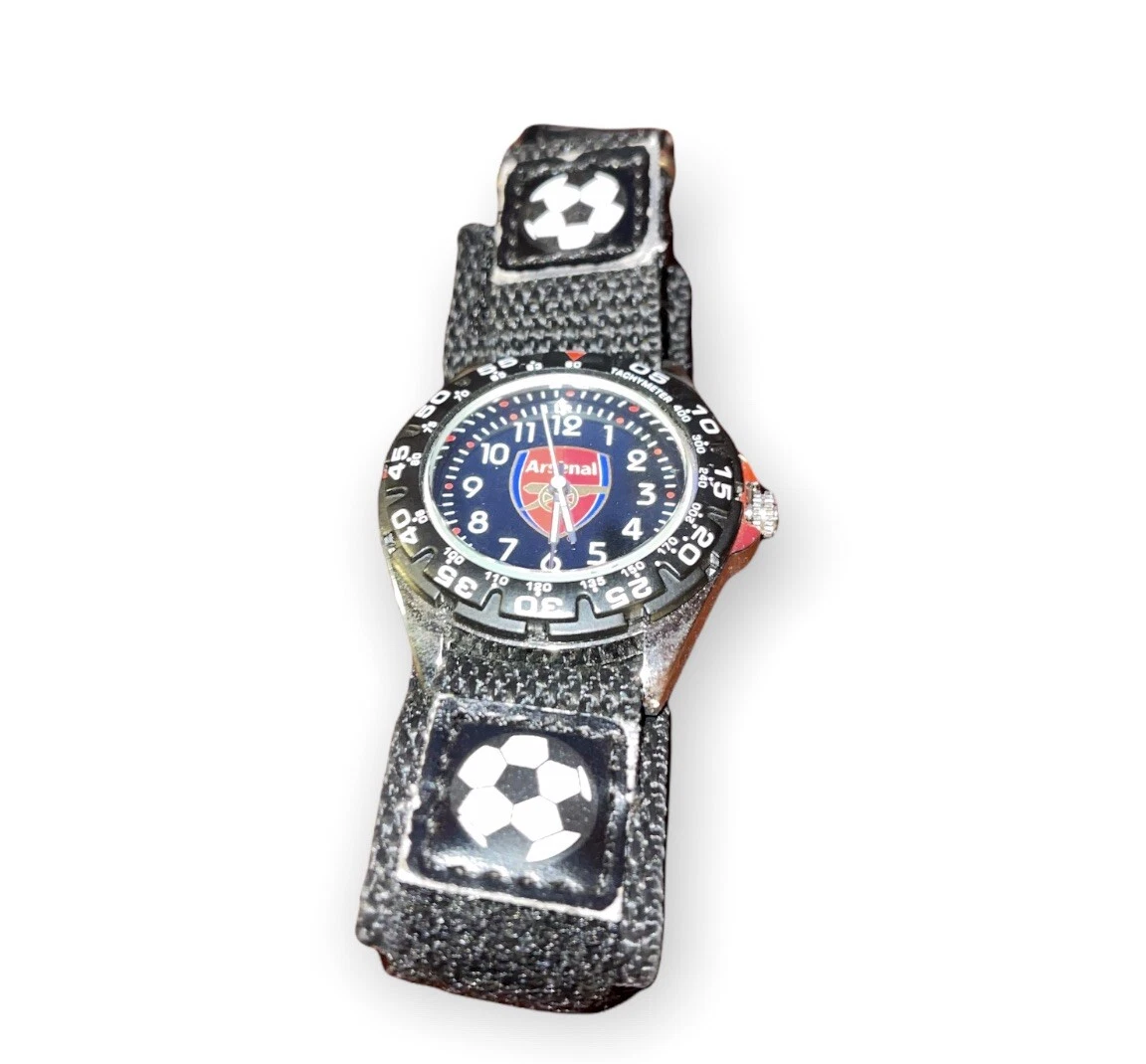 Arsenal Mens Soccer Club Souvenir Watch Black eBay