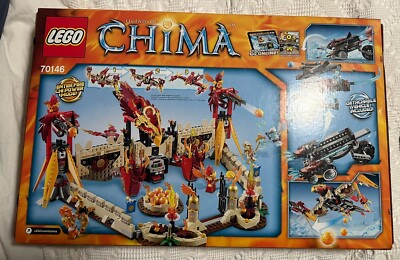 LEGO Chima FLYING PHOENIX FIRE TEMPLE 70146 Sealed NIB Retired