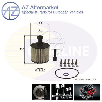 Fits Captur Clio Kangoo Duster Sandero NV200 Citan AZ Fuel Filter