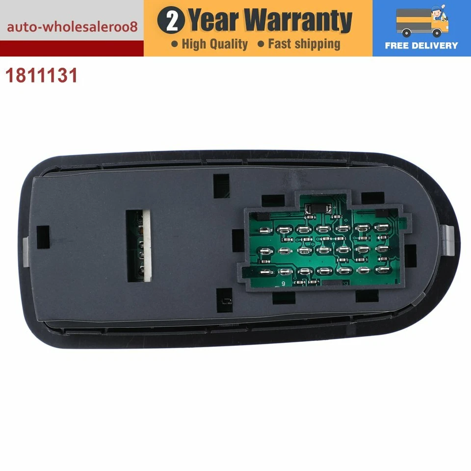 1811131 NEW Electric Master Power Window Switch Fits For DAF CF/XF Series - Image 3 of 4