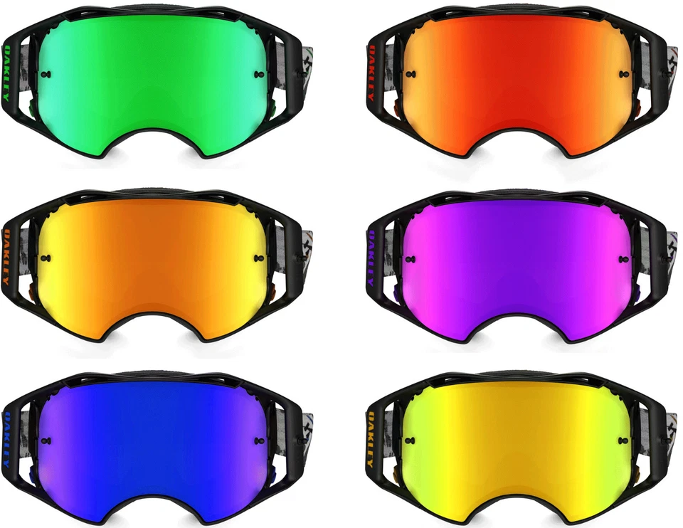 GOGGLE-SHOP REPLACEMENT MIRROR LENS to fit OAKLEY AIRBRAKE MOTOCROSS MX GOGGLES